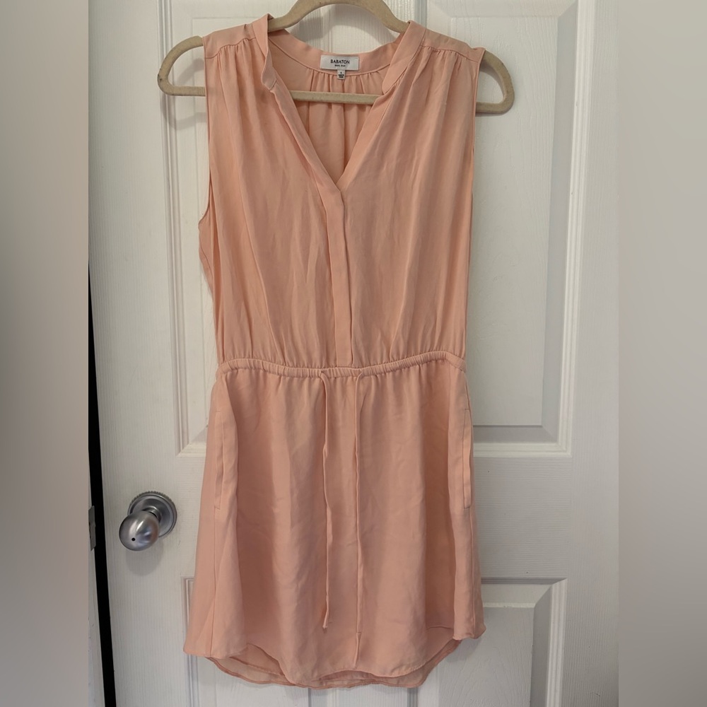 Aritzia Babaton Benedict dress 100% silk